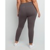 Hanes Just My Size Women's Stretch Jersey Leggings, 25.5" (Plus Size) - 4 of 4