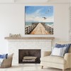 Stupell Industries Seagulls over Pier, 36" x 36" - 2 of 4