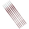 da Vinci COLLEGE Student Brush, Synthetic, Acrylic & Oil, Round, Series 8730, Size 0, Pack of 6 - 3 of 3