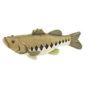 Collectible Wildlife Gifts | Largemouth Bass Plush Toy, Realistic Stuffed Animal, Big mouth, Bucketmouth, Stuffed Fish,    17 - 1 of 1
