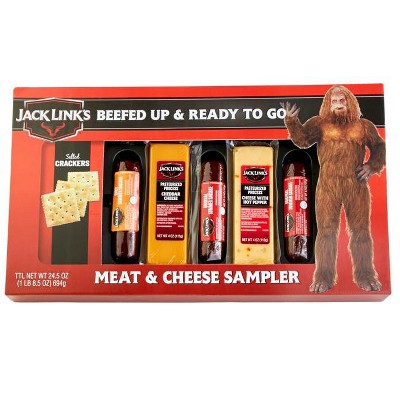 Jack Link's Summer Sausage, Meat & Cheese Sampler Gift Box