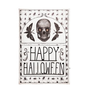 Gallerie II Happy Halloween Light-Up Led Wall Art 15.75 x 0.98 x 23.75 Inches. - 1 of 2