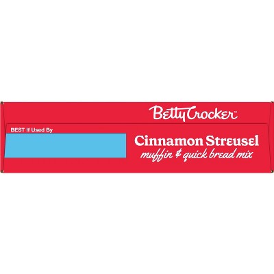 Betty Crocker Cinnamon Streusel Muffin Mix - 13.9oz