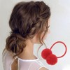 Unique Bargains Children Pompon Hair Elastic Band 1 Pc - 2 of 4