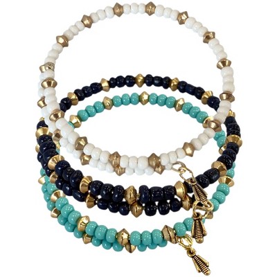Fifth and Ninth - Mia Wrap Bracelet Bundle - Gold