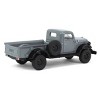 Greenlight Collectibles 1/64 1945 Dodge Power Wagon, Anvil Gray, Greenlight Exclusive Production 51470-A - 3 of 4