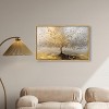 Art Remedy Tree of Golden Leaves Colorful Tree Art Framed - 2 of 4