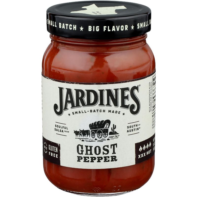 Jardine's Ghost Pepper Salsa - Case of 6 - 16 oz, 1 of 2