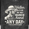 Men's - Yellowstone - Walker Ranch Hand Graphic Fleece Sweatshirt - 2 of 4
