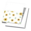 Outshine Co 12-Pack Recipe Binder Dividers for 3 Ring Binder, Sunflower - 4 of 4