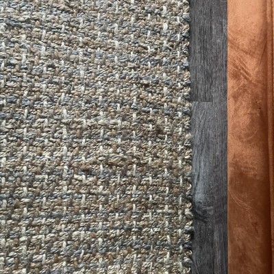 New Gray Threshold 5x7 Feet 100% Jute Beige Grey Natural Area popular Rug Target Brand