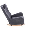 Teddy Upholstered Nursery Rocking Chair for Living Room Bedroom - 4 of 4