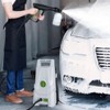 Topteng Electric Pressure Washer 3200 PSI, 1.8 GPM, 1400W, Corded Cold Water, Foam Cannon & 4 Quick-Connect Nozzles – For Cars, Patios, Driveways - 2 of 4