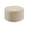 Outdoor Catalina Round Table Furniture Cover - Tan - Crosley: Waterproof, PVC & Polyester, Drawstring Closure - 4 of 4