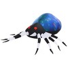 HOMCOM 5' Long Inflatable Halloween Multicolor Red-Eyed Spider, Inflatable LED Yard Display Indoor Outdoor for Garden, Lawn, Party, Holiday - 4 of 4
