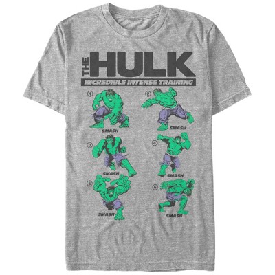 Marvel Hulk Text T-Shirt Homme