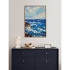 Kate & Laurel All Things Decor Sylvie Beaded Blank Vintage Framed Canvas Wall Art - 4 of 4
