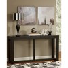 Signature Design by Ashley Contemporary Watson Sofa/Console Table  Dark Brown - 2 of 2