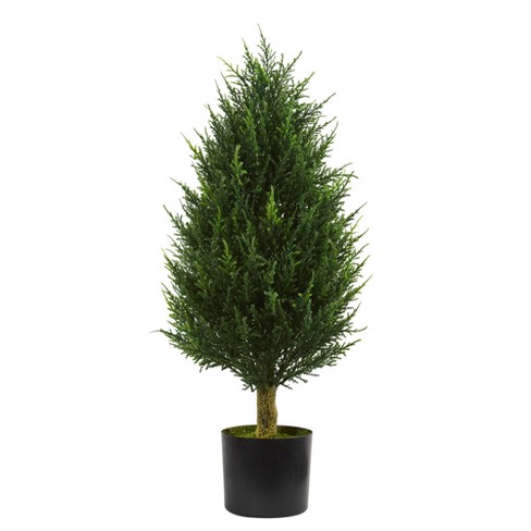 3ft Cypress Tower Artificial Tree - Nearly Natural : Target