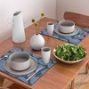 Emanuela Carratoni Moody Blue Garden Placemats - Deny Designs - 2 of 3