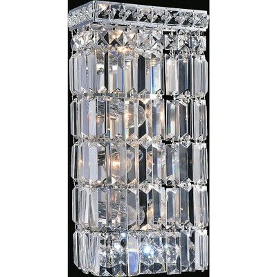 CWI Lighting Colosseum 4 Light Bathroom Sconce With Chrome Finish
