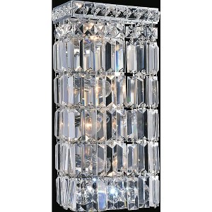 CWI Lighting Colosseum 4 Light Bathroom Sconce With Chrome Finish - 1 of 3