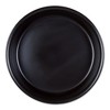 Bone Dry Ceramic Pet Bowl Set 2 Piece Dinner, Drinks & Dessert, Black, Medium - 3 of 4