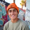 Dalix Molecule Embroidered Beanie Science Warm Winter Knit Hat for Men - 4 of 4