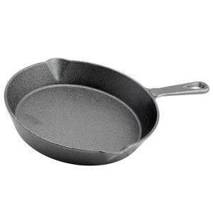 General Store Addlestone 8 Inch Preseasoned Round Cast Iron Frying Pan - 1 of 4
