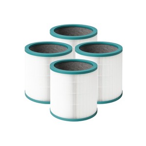 Nispira Dual-layer HEPA Vacuum Filter for Dyson TP02 Tower US Sm/Nk and TP02 US Nk/Nk TP01 BP01. Compared to EVO filter part 968126-03. 4 Packs - 1 of 4