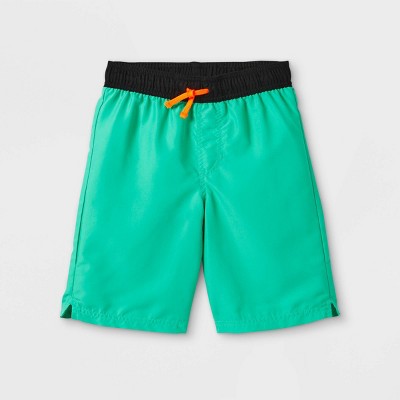 Cat & Jack Boys 3 Color Tiered Swim Trunks Swimsuit Size XL 16 Husky 