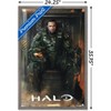Trends International Halo: Season 2 - Master Chief One Sheet Framed Wall Poster Prints - 3 of 4