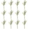 Saro Lifestyle Table Napkin Picks With Flower Design (Set of 12) - 2 of 3