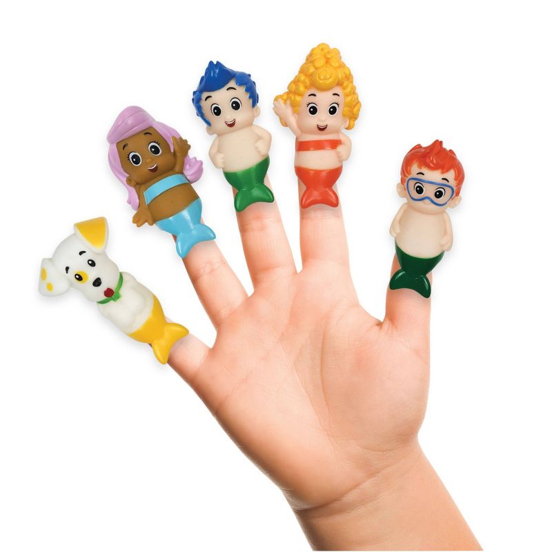 Nickelodeon Bubble Guppies Bath Finger Puppets 5pk, 2 of 10