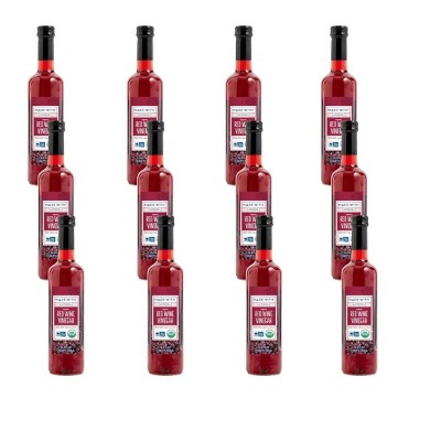 Made With Organic Red Wine Vinegar - Case of 12/16.9 oz
