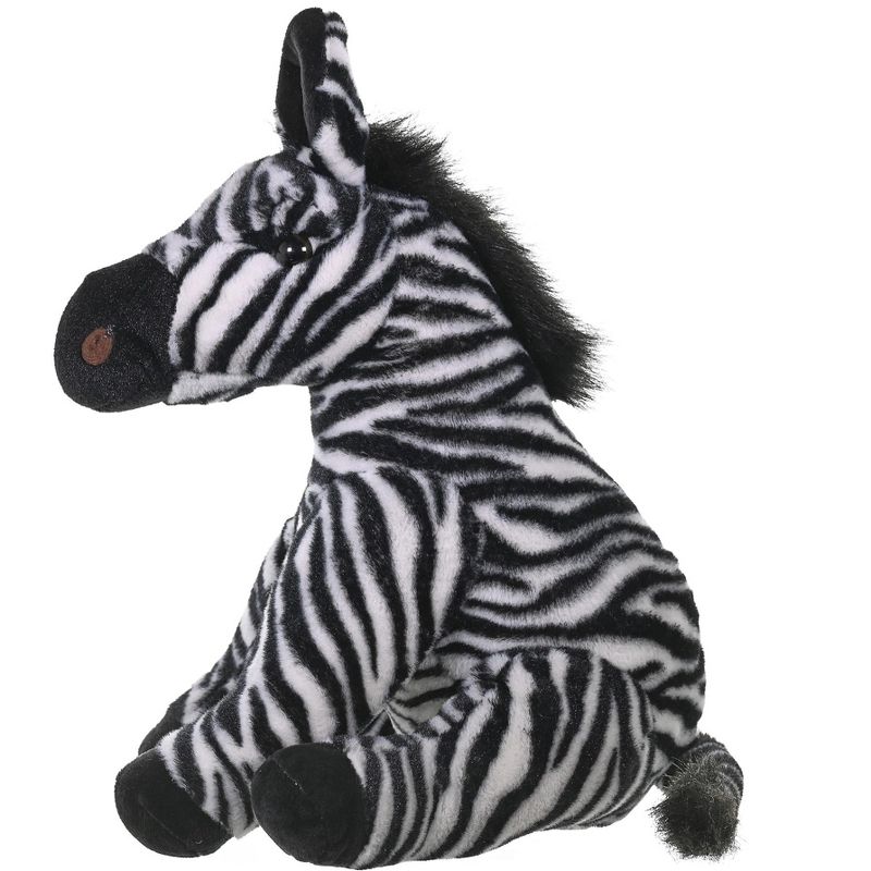 Wild Republic Cuddlekins Zebra Stuffed Animal, 12 Inches, 3 of 6