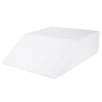Fleming Supply Elevated Support Wedge Pillow Cushion - 20" x 26", White