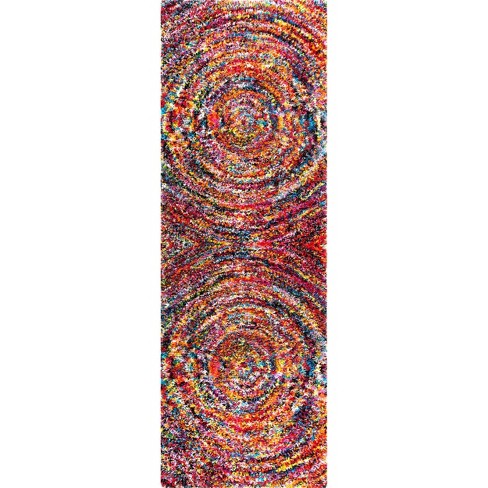 Ardelle Swirl Shaggy Area Rug - nuLOOM - image 1 of 4