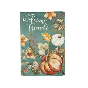 Evergreen Garden Flag Autumn Vines Suede Double Sided Indoor Outdoor Decor 18" x 12.5" - 1 of 2