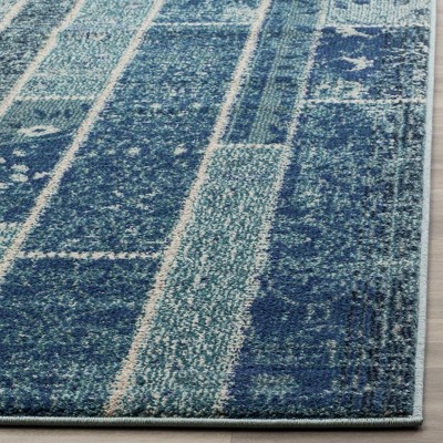 Safavieh Randall Easy Care Stain-Resistant Geometric Blue Rug