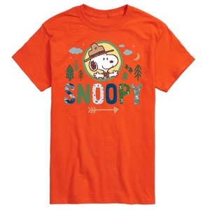 Men's - Peanuts - Ranger Snoopy Short Sleeve Graphic T-Shirt - 1 of 4