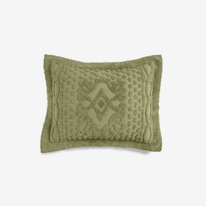 BrylaneHome Georgia Chenille Shams - 1 of 4
