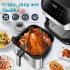 MaseiKar Air Fryer 6.2 QT Oilless 1500W Large Capacity Oven Air Fryers Healthy Cooker with 10 Preset, Visual Cooking Window, Non-Stick Basket - 4 of 4
