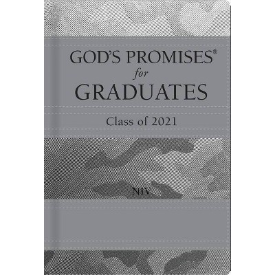 God's Promises for Graduates: Class of 2021 - Silver Camouflage NIV - (God's Promises(r)) by  Jack Countryman (Hardcover)