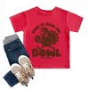 SmileyWorld This Is How We Bowl Turkey - Youth Short Sleeve Graphic T-Shirt and Toddler Short Sleeve Graphic T-Shirt - 3 of 4