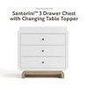 Storkcraft Santorini 3 Drawer Dresser with Removable Changing Topper - 3 of 4
