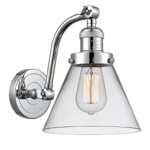 Cone - 1 Light Wall Sconce In Industrial Style-11.5 Inches Tall and 8 Inches Wide - 1 of 1