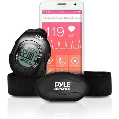 Smart Wireless Training Sensor & Watch for Fitness Tracking with Bluetooth Connectivity, Heart Rate Monitoring, and Notifications