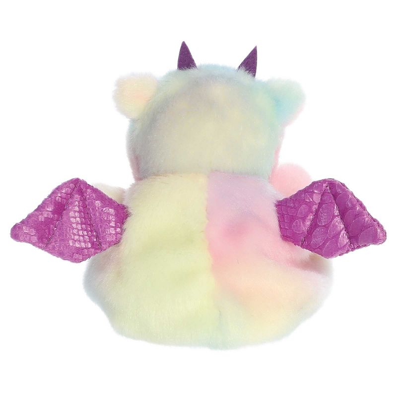 Aurora Mini Aster Dragon Palm Pals Adorable Stuffed Animal Rainbow 4", 4 of 5