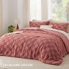 2/3 Pcs Boho Tufted Bedding Checkered Farmhouse Shabby Chic Bed Set - 2 of 4